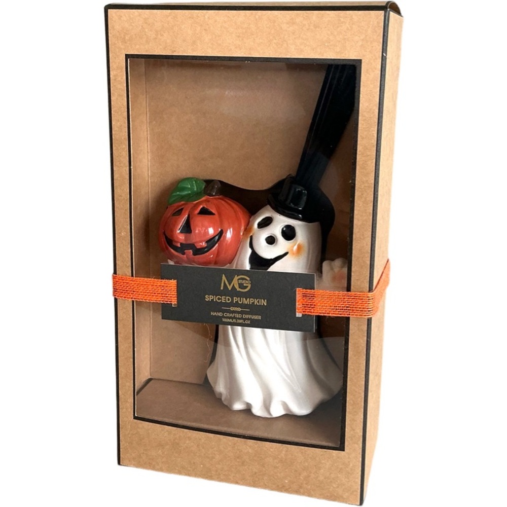 NWT MG Studio Halloween Ghost Spiced Pumpkin Diffuser
